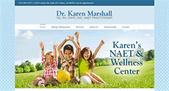 Desktop Screenshot of karenmarshallnaet.com
